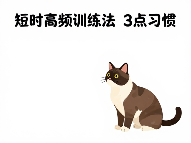 短时高频训练法，3步帮猫狗建立定点如厕好习惯