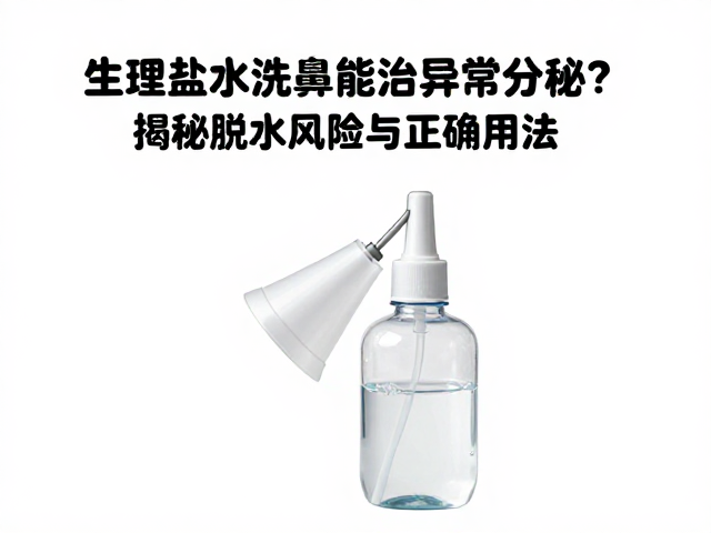 生理盐水洗鼻能治异常分泌？揭秘脱水风险与正确用法