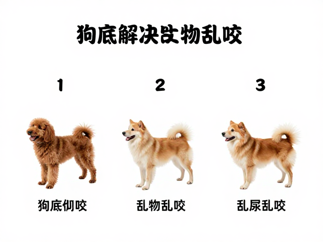 狗狗定点如厕与咬物习惯改?3步训练等待静止,彻底解决乱尿乱咬