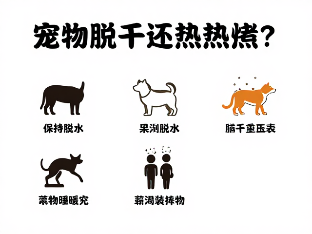 宠物脱水还发热？保持温暖并联系兽医的专业急救指南