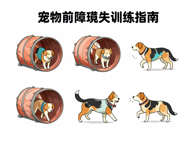 宠物定点如厕与钻隧道障碍穿越训练指南
