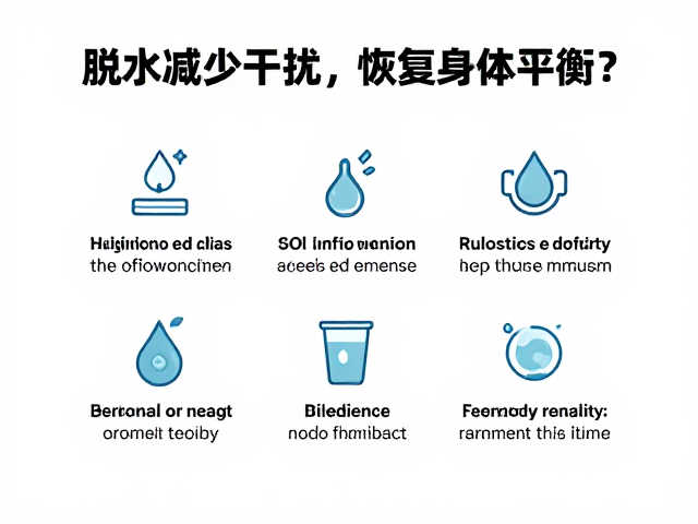脱水引发代谢紊乱?如何减少干扰,快速恢复身体平衡