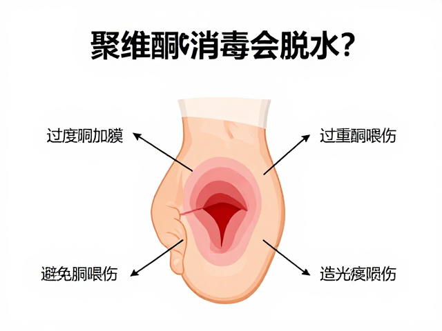 聚维酮碘消毒会脱水?避免过度喂食致损伤