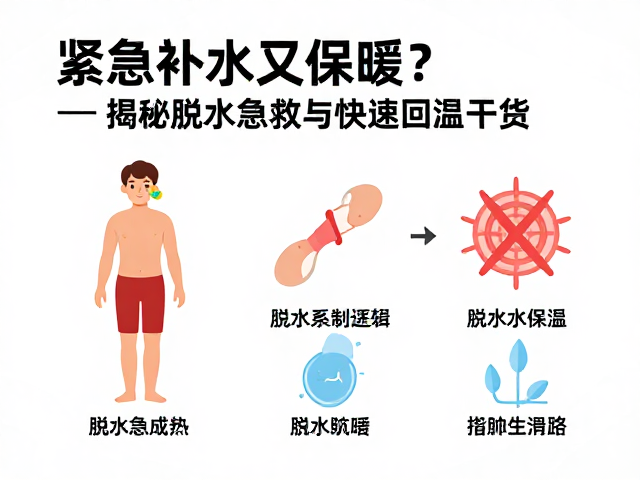 紧急补水又保暖？揭秘脱水急救与快速回温干货
