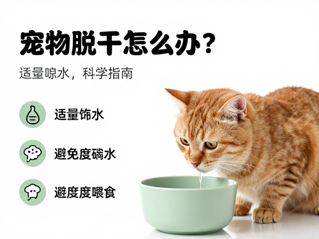 宠物脱水怎么办？适量饮水与避免过度喂食的科学指南