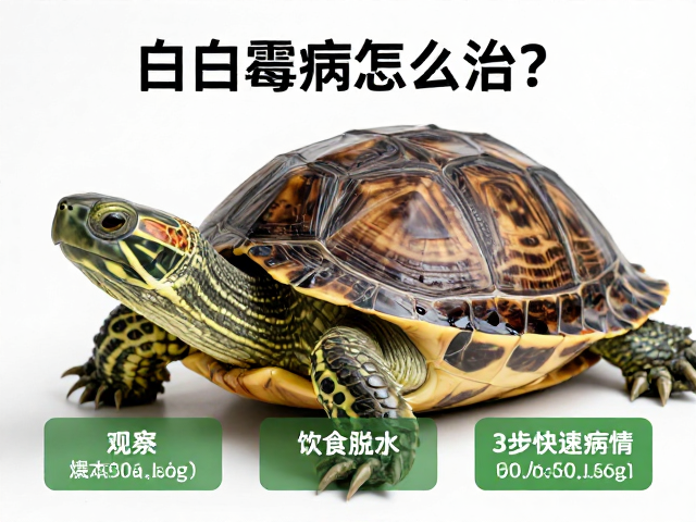 龟白霉病怎么治？观察进食脱水，3步快速判断病情