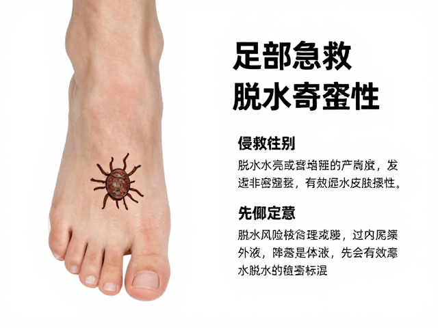 足部寄生虫侵袭？先检查完整性，脱水急救全指南