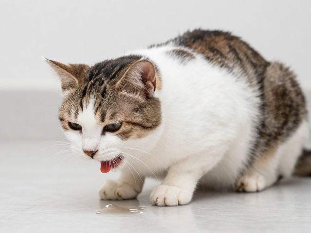 猫咪呕吐脱水？保持环境清洁，及时清理排泄物，守护爱宠健康