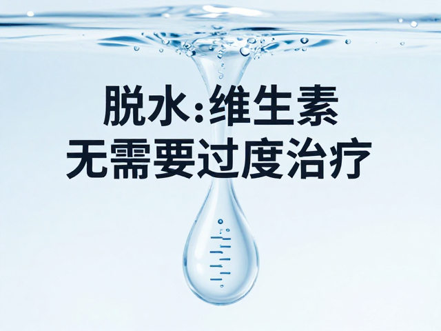 脱水加维生素建议静养？多数情况无需过度治疗