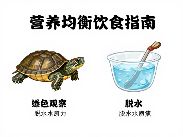 乌龟蜕皮观察与脱水应对，营养均衡饮食指南