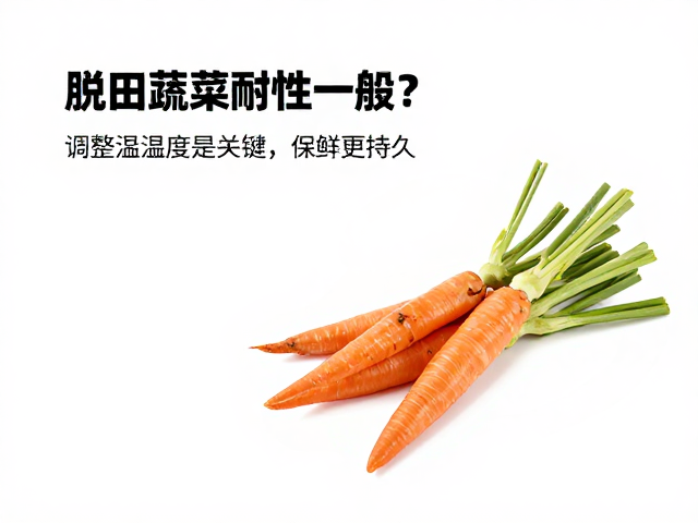 脱水蔬菜耐寒性一般？调整温湿度是关键，保鲜更持久