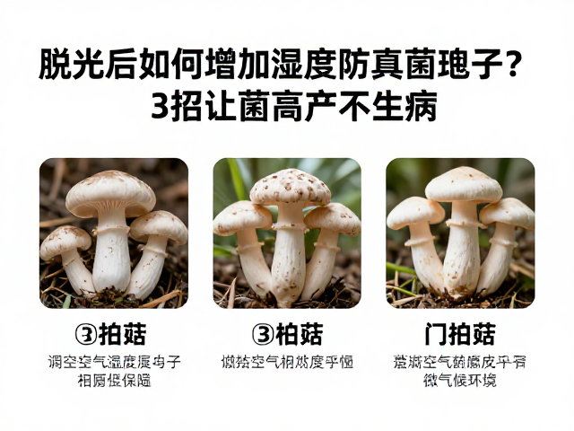 脱水后如何增加湿度防真菌孢子?3招让菌菇高产不生病