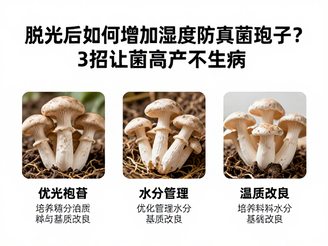 脱水后如何增加湿度防真菌孢子?3招让菌菇高产不生病