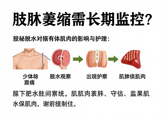 肢体萎缩需长期监控？揭秘脱水对肌肉的影响与护理