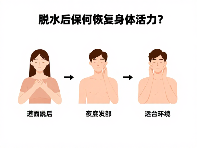 脱水后如何保持清洁并补充钙质？3步恢复身体活力