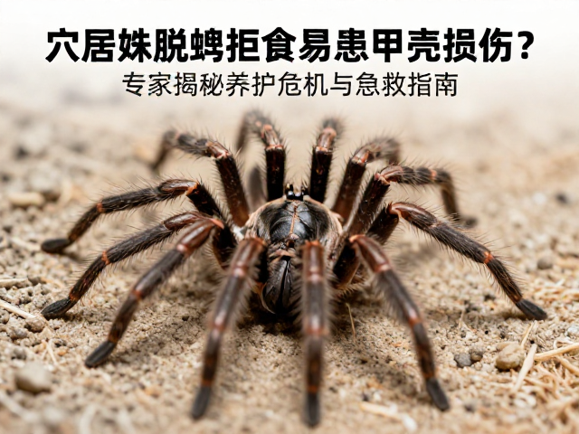 穴居蛛脱水拒食易患甲壳损伤？专家揭秘养护危机与急救指南