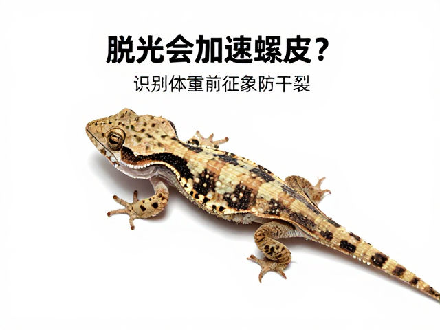 脱水会加速蜕皮？监测体重变化，识别蜕皮前征象防干裂