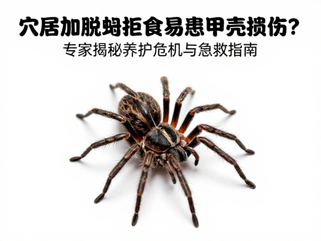 穴居蛛脱水拒食易患甲壳损伤？专家揭秘养护危机与急救指南