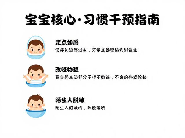 宝宝定点如厕、改咬物、陌生人脱敏，3大核心习惯干预指南