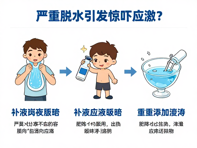 严重脱水引发惊吓应激?3步科学应对脱水危机