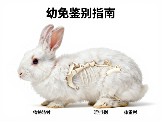 幼兔鉴别指南,通过骨骼特征与体重快速识别亚种