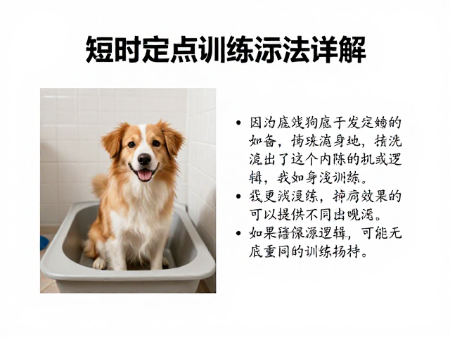 狗狗定点如厕与噪音脱敏，短时高频训练法详解