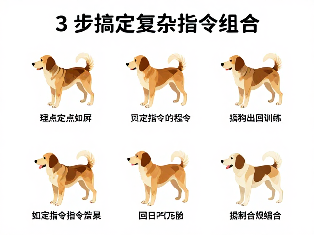 狗狗定点如厕与召回训练，3步搞定复杂指令组合，新手必看