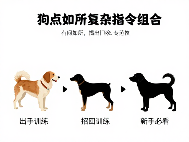 狗狗定点如厕与召回训练，3步搞定复杂指令组合，新手必看