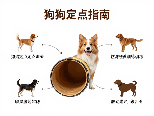 狗狗定点如厕，噪音脱敏，钻隧道训练指南