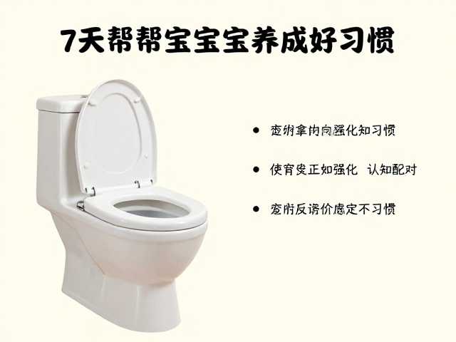 定点如厕难?用正向强化,认知配对,7天帮宝宝养成好习惯