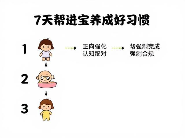 定点如厕难?用正向强化,认知配对,7天帮宝宝养成好习惯