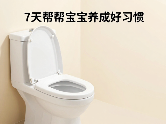 定点如厕难?用正向强化,认知配对,7天帮宝宝养成好习惯