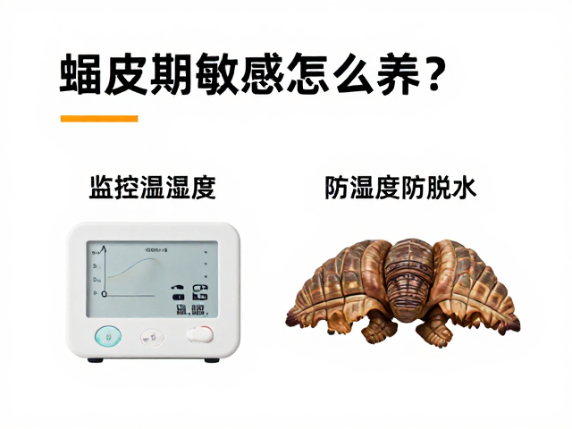 蜕皮期敏感怎么养?监控温湿度防脱水,保姆级养护指南