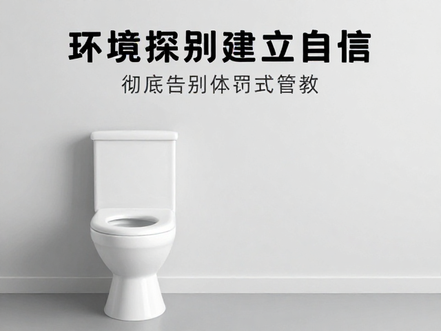 定点如厕难?用环境探索建立自信,彻底告别体罚式管教