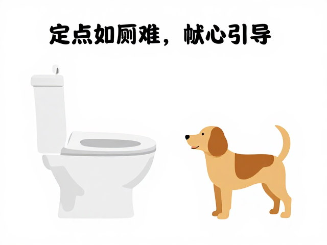 定点如厕难?用行为塑造,耐心引导,打造狗狗好习惯