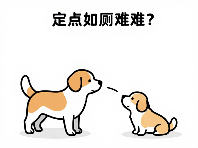 定点如厕难?用行为塑造,耐心引导,打造狗狗好习惯