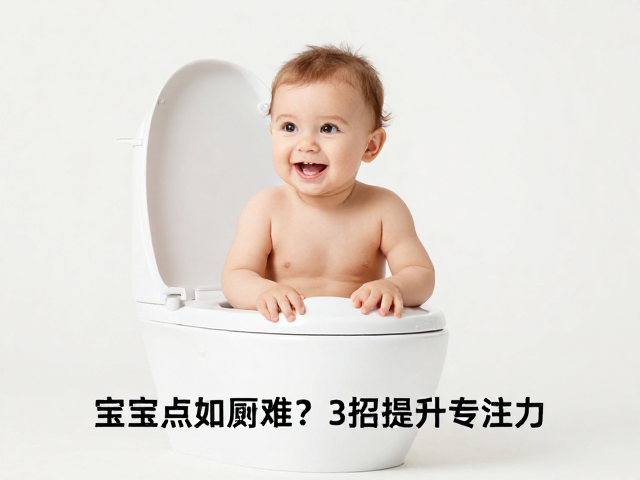 宝宝定点如厕难?3招提升专注力,告别环境探索,建立自信习惯