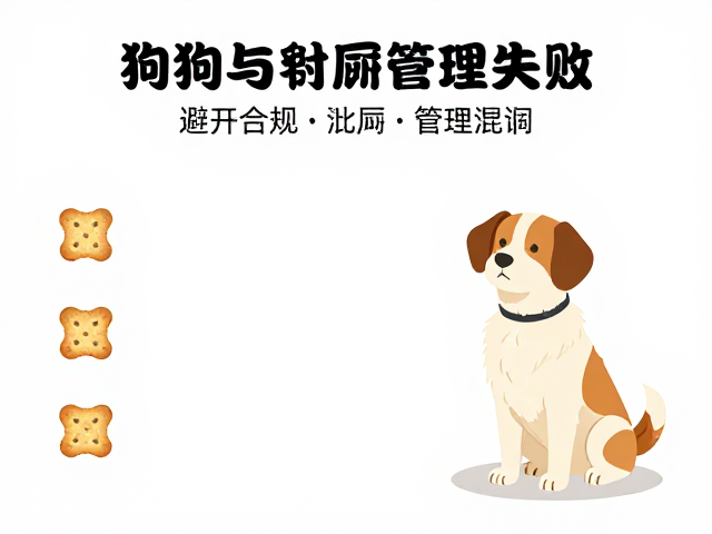 狗狗定点如厕总失败?避开指令混淆,选对训练饼干轻松搞定