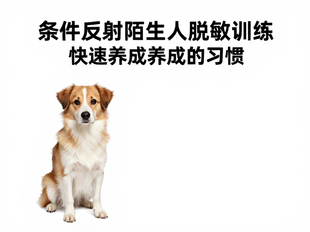 狗狗定点如厕难?利用条件反射与陌生人脱敏训练,快速养成好习惯