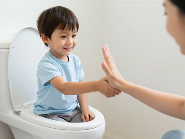 孩子定点如厕难?通过握手击掌游戏,轻松实现陌生人接触脱敏