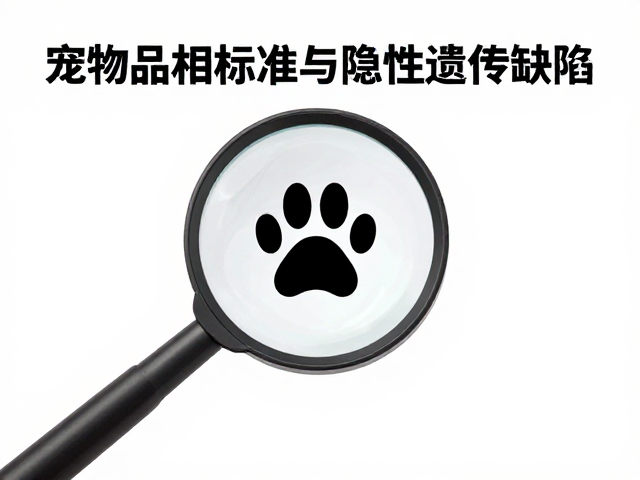 宠物品相标准与隐性遗传缺陷,用放大镜避坑选购指南