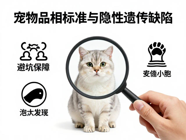 宠物品相标准与隐性遗传缺陷,用放大镜避坑选购指南