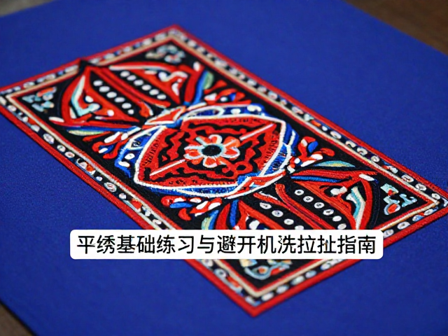黔东南侗族刺绣代表，平绣基础练习与避开机洗拉扯指南
