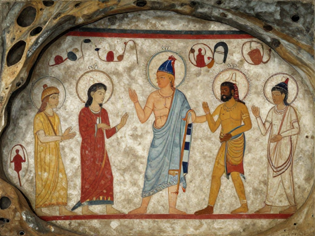 从洞穴壁画到宗教神权,古代蜡彩与坦培拉绘画渊源解析