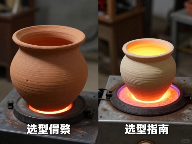 老式黏土坩埚与感应熔炼炉对比,陶瓷坩埚在高温熔炼中的选型指南