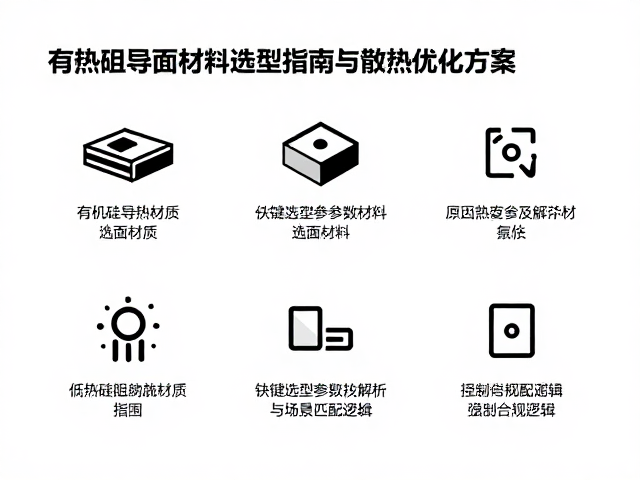 有机硅导热材质,低热阻界面材料选型指南与散热优化方案