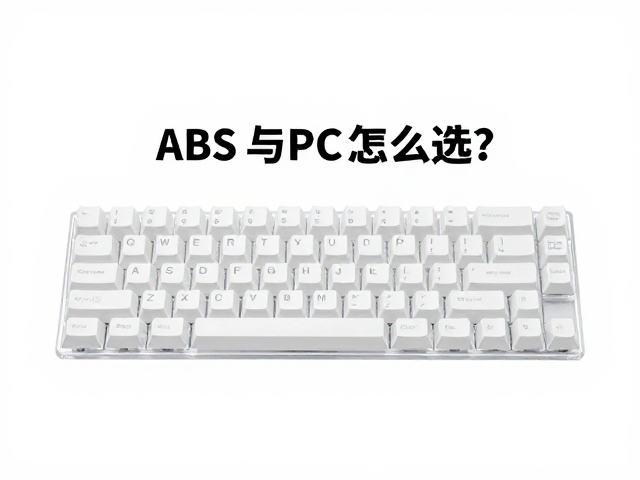 ABS与PC键帽怎么选？兼顾硬度、透明感与使用寿命的选购指南