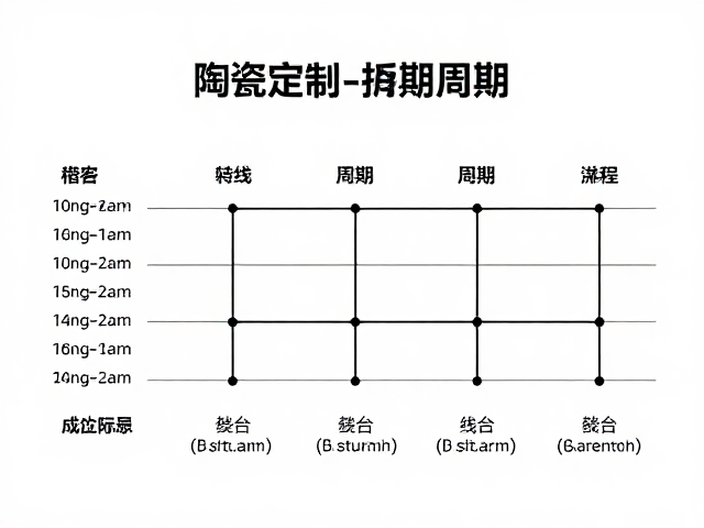小批量陶瓷定制周期多长?食品接触安全认证与批量生产指南