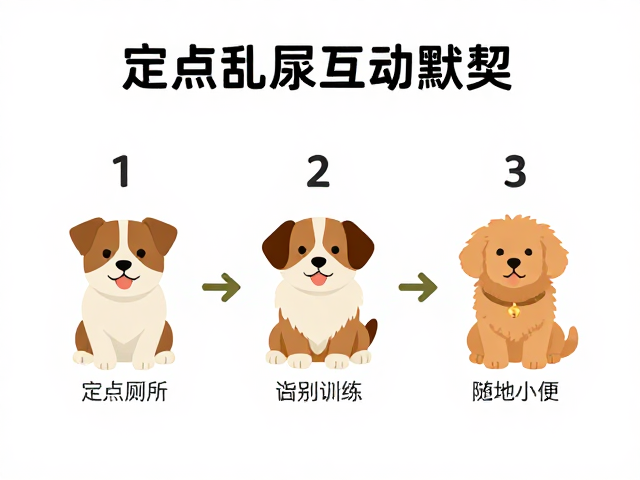 定点如厕与召回训练,3步提升人宠互动默契,告别乱尿随地大小便