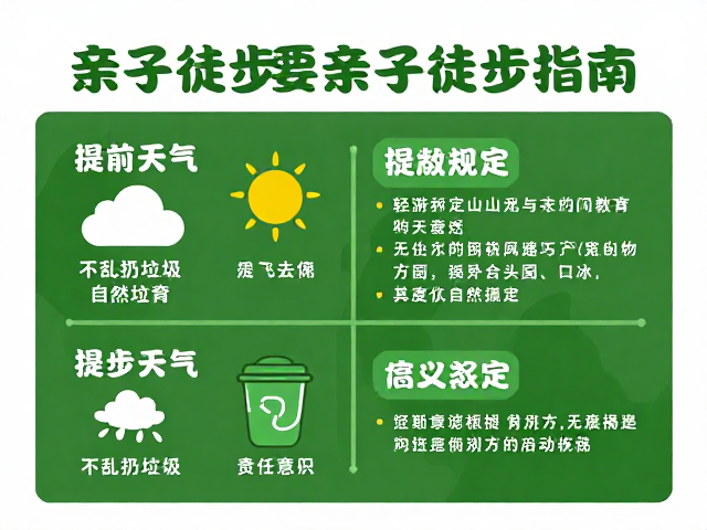 行为规范：无痕山林与责任意识